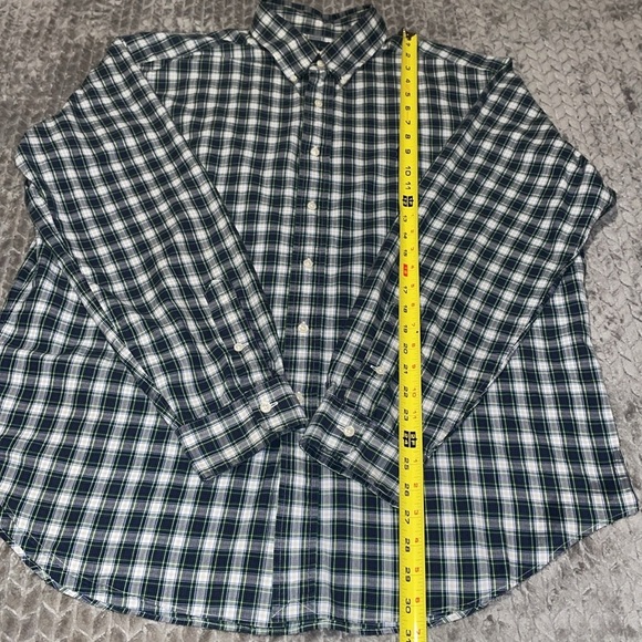 Ralph Lauren Button Down 100% Cotton Shirt. Size XL. Plaid. - Picture 5 of 7